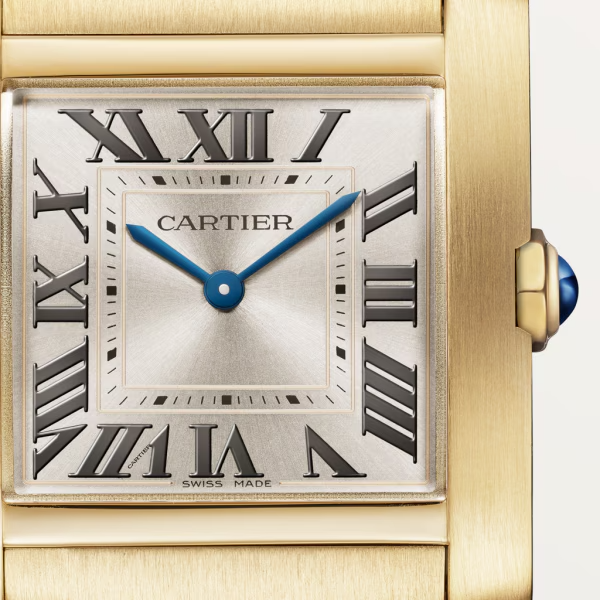 Unworn Cartier Tank Francaise, 18k Yellow Gold, 32mm x 27mm, Ref# WGTA0113, box and papers - Image 2