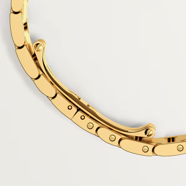 Unworn Cartier Tank Francaise, 18k Yellow Gold, 32mm x 27mm, Ref# WGTA0113, box and papers - Image 8