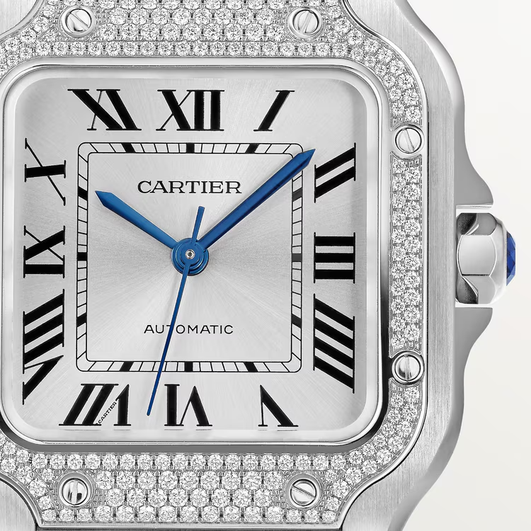 Unworn Cartier Santos de Cartier, Stainless Steel, 35.1mm, Ref# W4SA0005, box and papers - Image 2