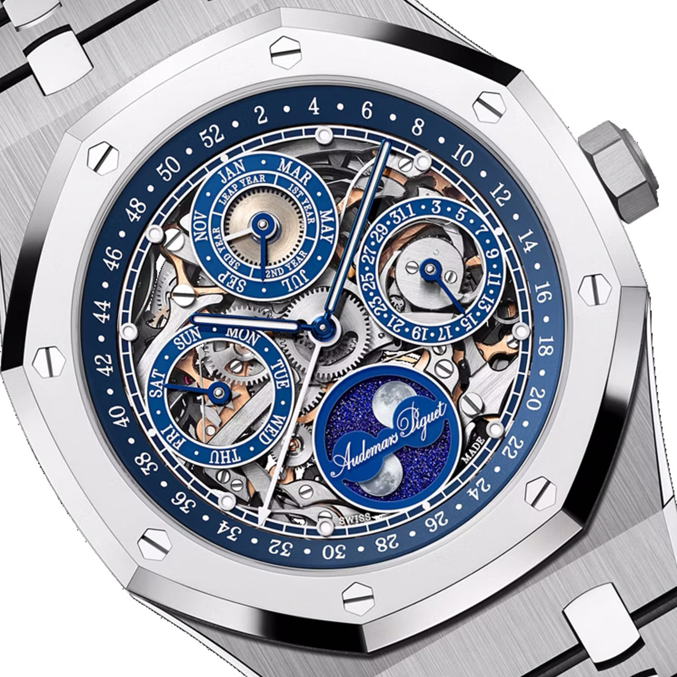 Audemars Piguet Royal Oak Perpetual Calendar "150th Anniversary", 26585XT.OO.1220XT.01, box and papers - Image 3