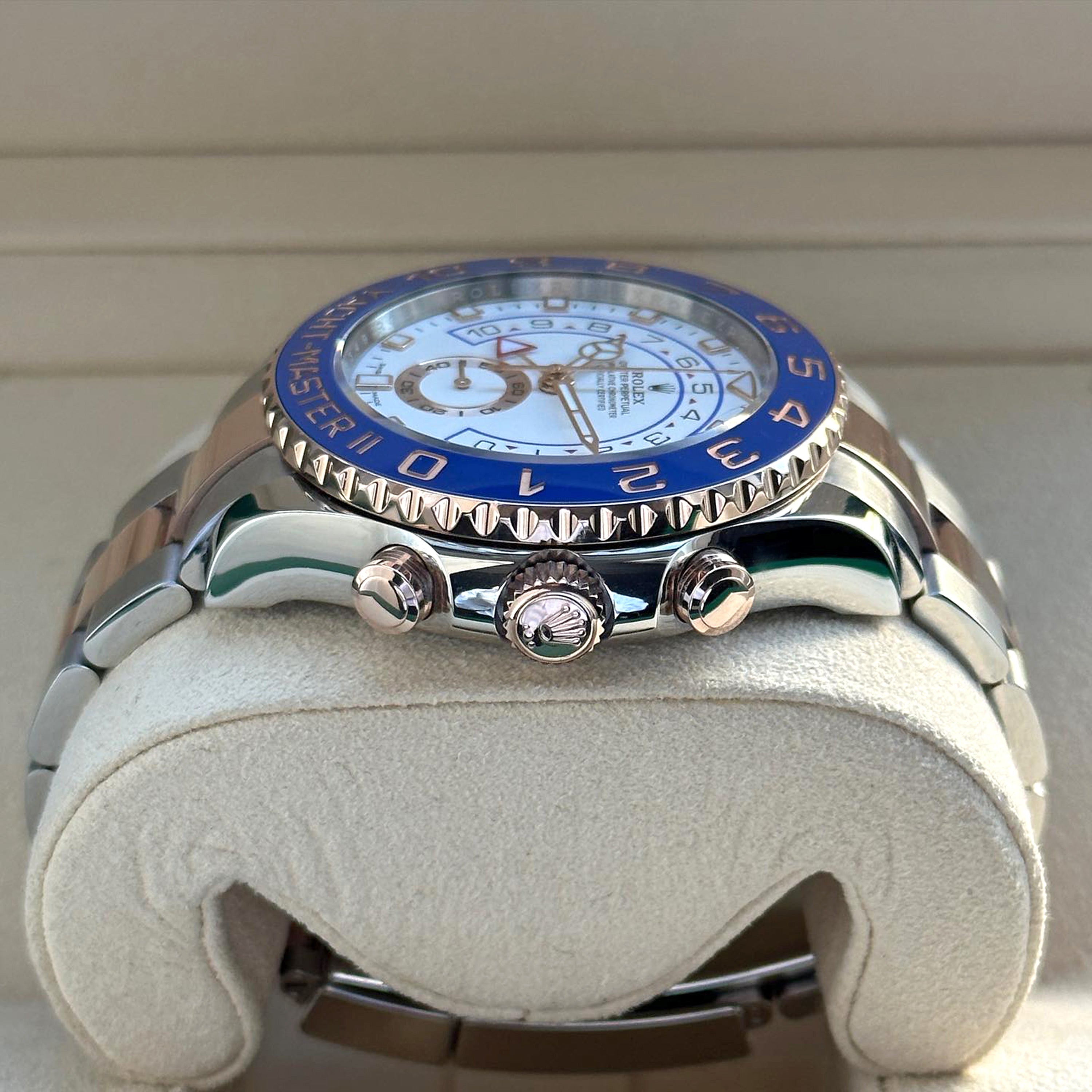 Rolex Yacht-Master II, Stainless Steel and 18k Everose Gold, 44mm, Ref# 116681-0002 - Image 9