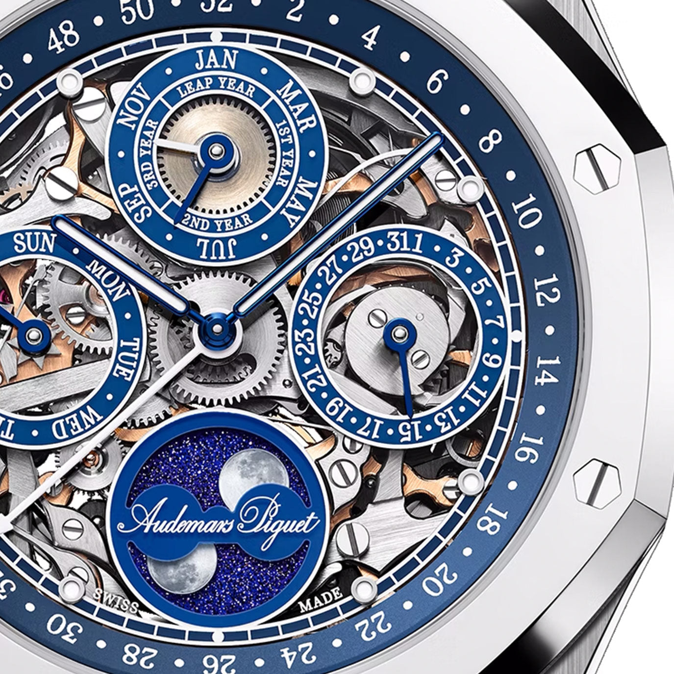 Audemars Piguet Royal Oak Perpetual Calendar "150th Anniversary", 26585XT.OO.1220XT.01, box and papers - Image 4