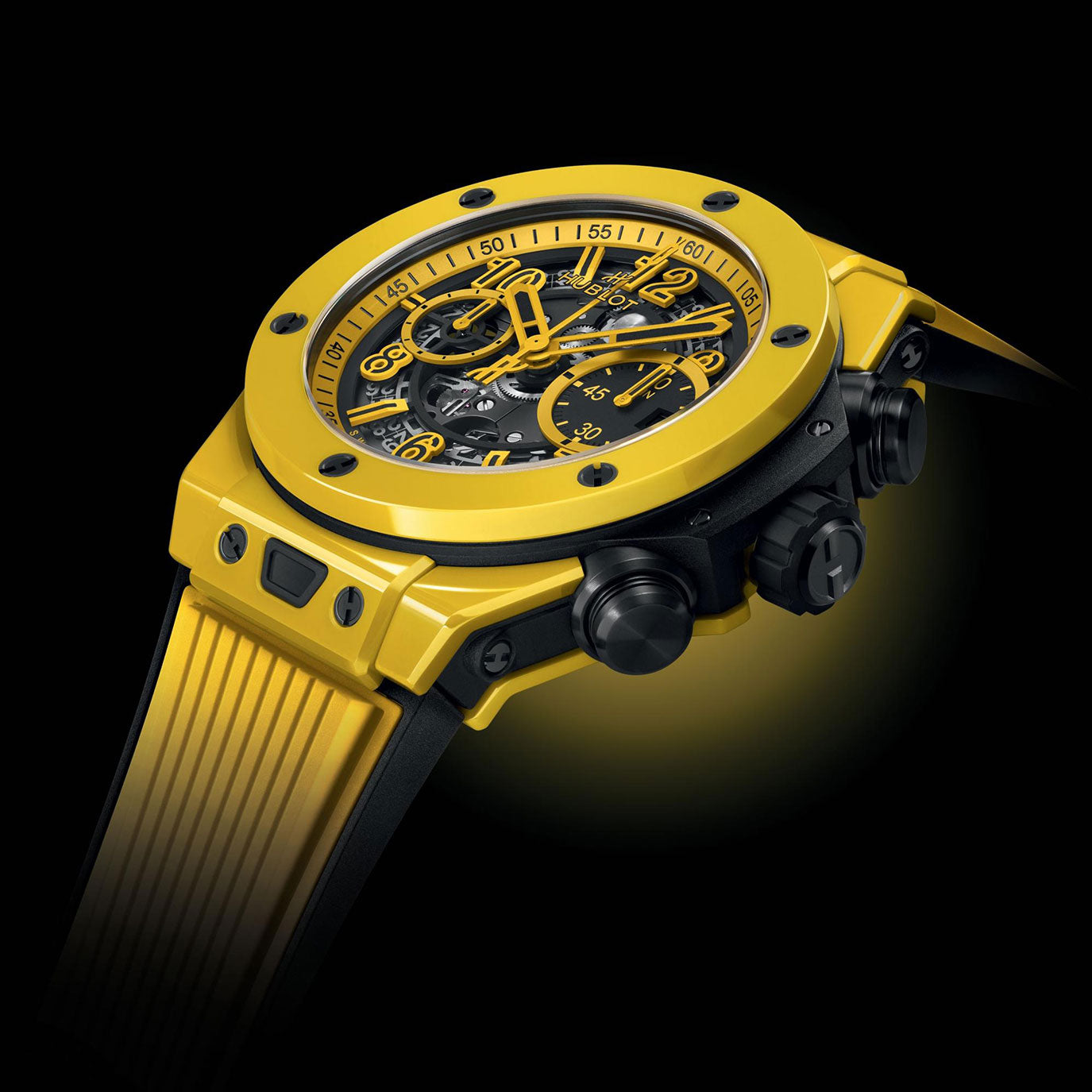Unworn Hublot Big Bang Unico Yellow Magic 44, 421.CY.471Y.RX, box and papers - Image 5