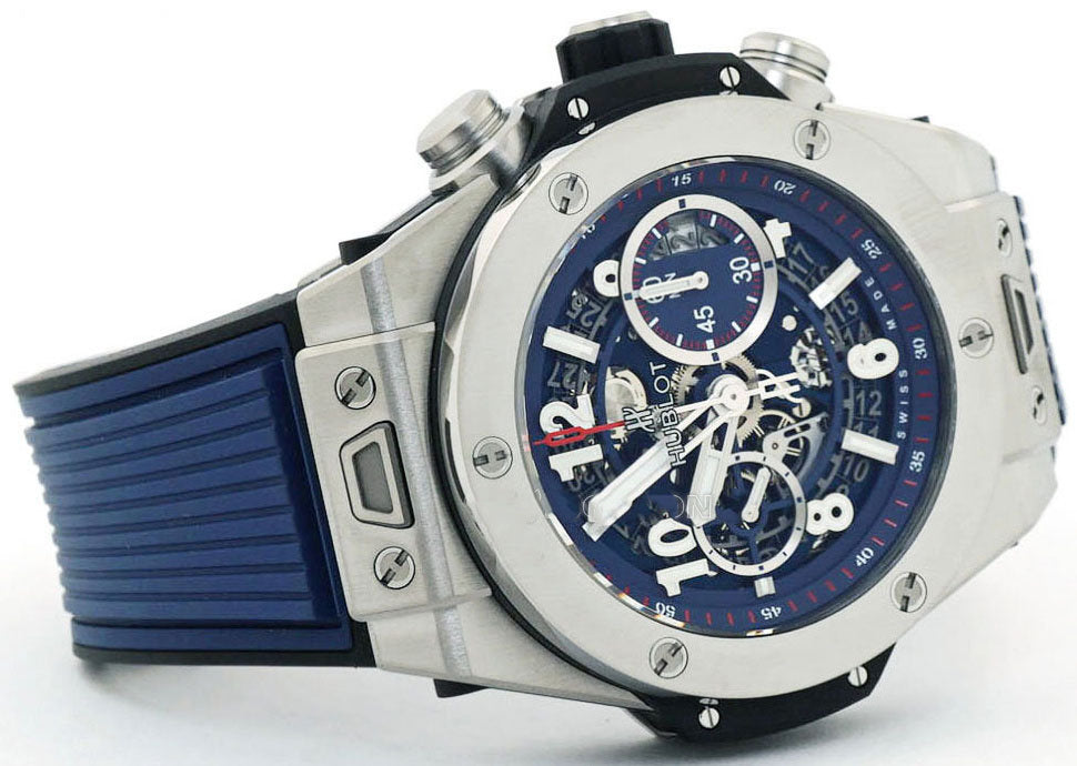 Hublot Big Bang, Unico Titanium Blue, 42mm, Ref# 441.NX.5179.RX - Image 4