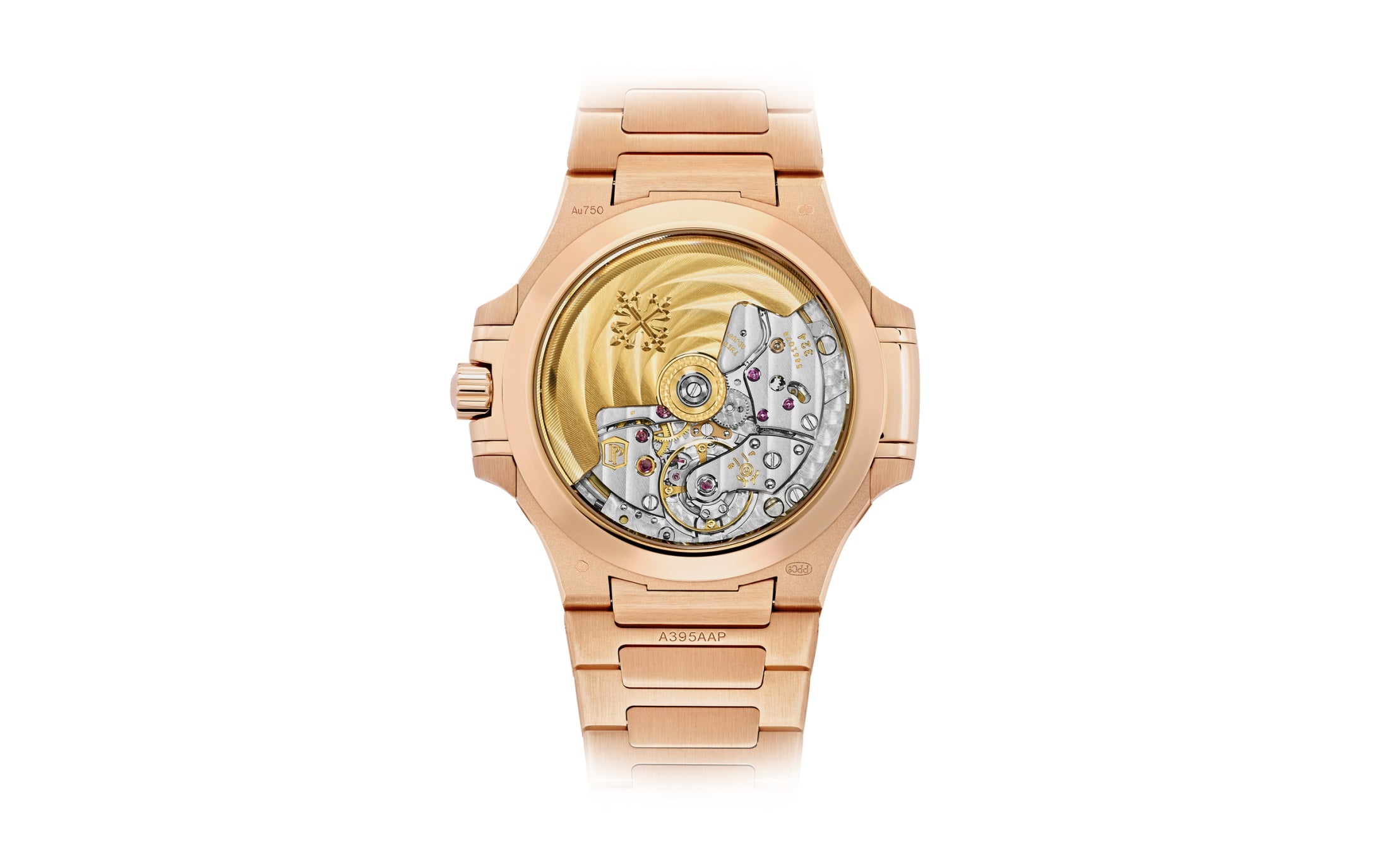 Patek Philippe Nautilus Ladies Automatic Watch, 18k Rose Gold and Diamonds, 35,2mm, Ref# 7118/1200R-010 - Image 6