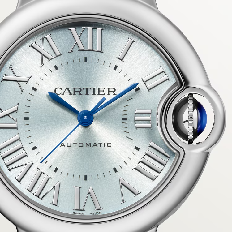 Unworn Cartier Ballon Bleu de Cartier, Stainless Steel, 33mm, Ref# WSBB0062, box and papers - Image 2