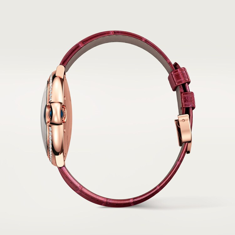 Unworn Cartier Ballon Bleu de Cartier, 18k Rose Gold with Diamond-set, 36mm, Ref# WJBB0034, box and papers - Image 4