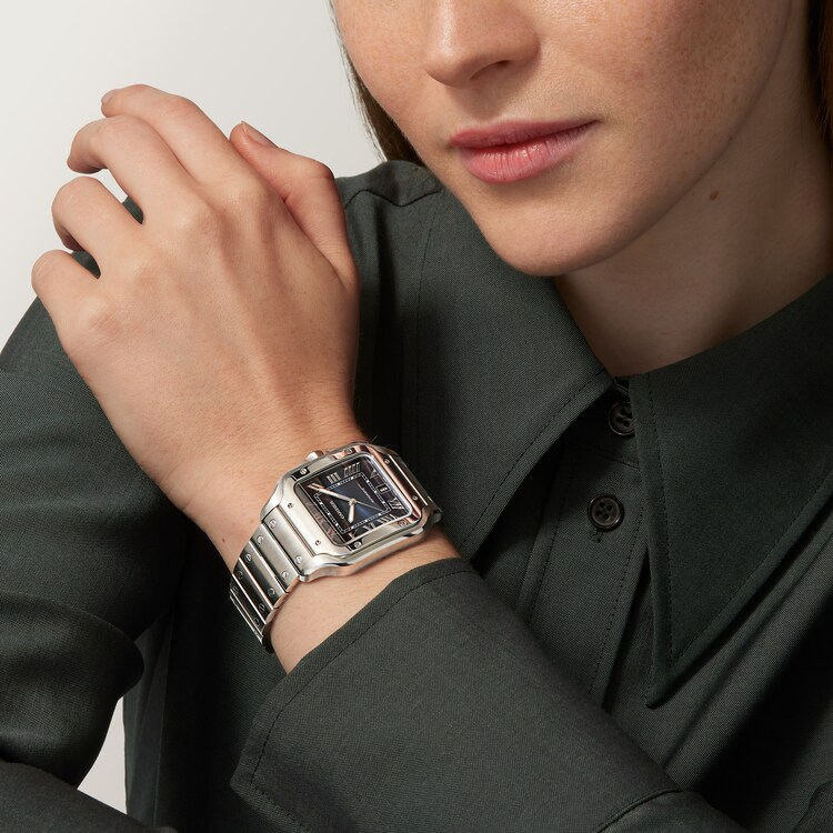 Unworn Cartier Santos de Cartier, Stainless Steel, 39.8mm, Ref# WSSA0071, box and papers - Image 10