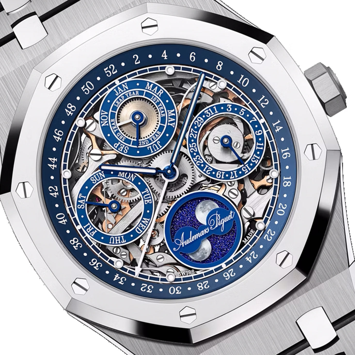 Audemars Piguet Royal Oak Perpetual Calendar "150th Anniversary", 26585XT.OO.1220XT.01, box and papers - Image 8