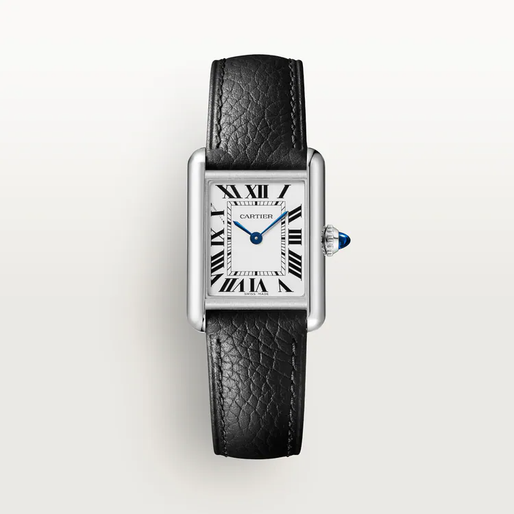 Unworn Cartier Tank Must SolarBeat™ de Cartier, Small Stainless Steel, 29.5mm x 22mm, Ref# WSTA0060, box and papers