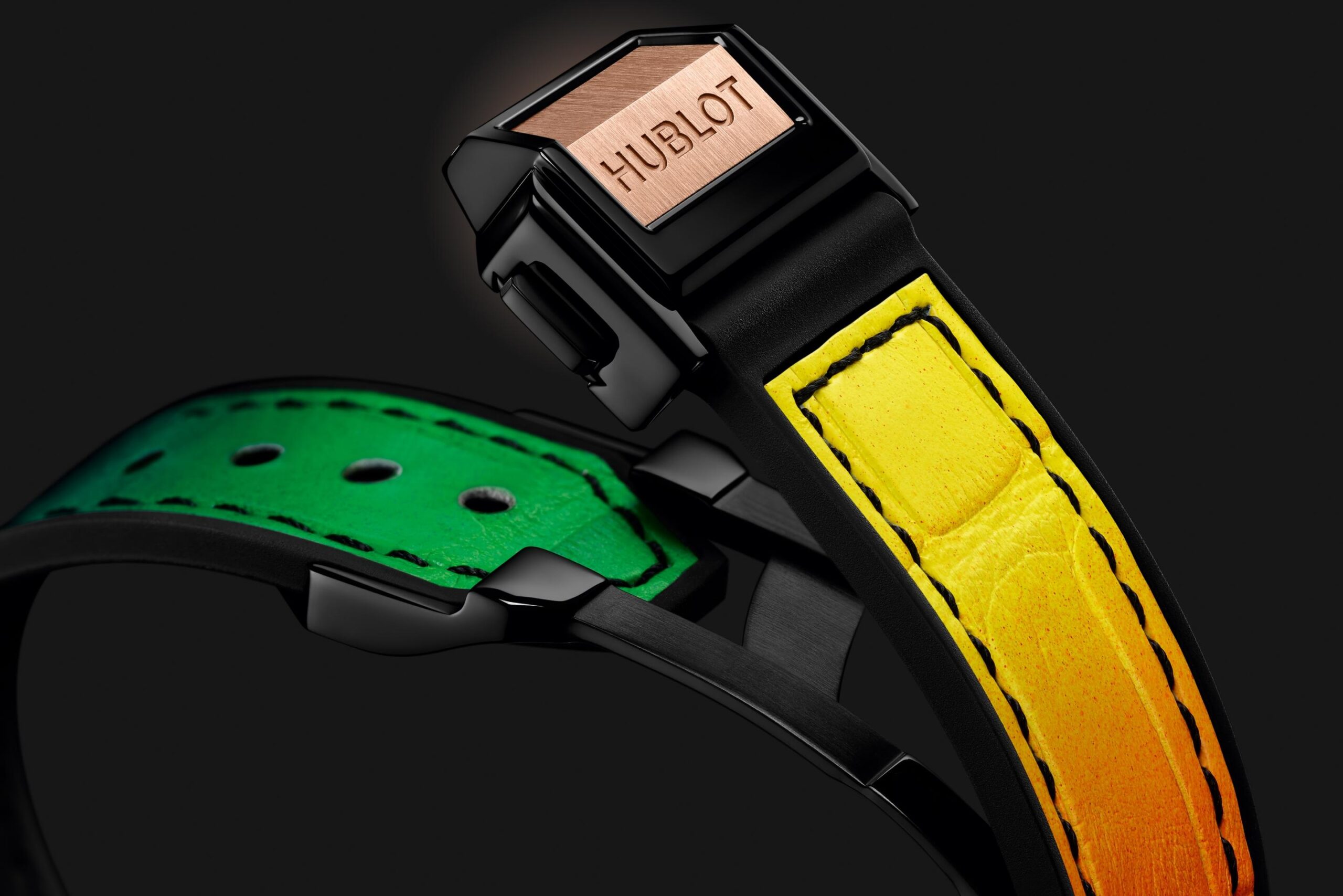 Hublot Big Bang ONE CLICK KING GOLD RAINBOW Ref# 485.OX.9900.LR.0999 - Image 4