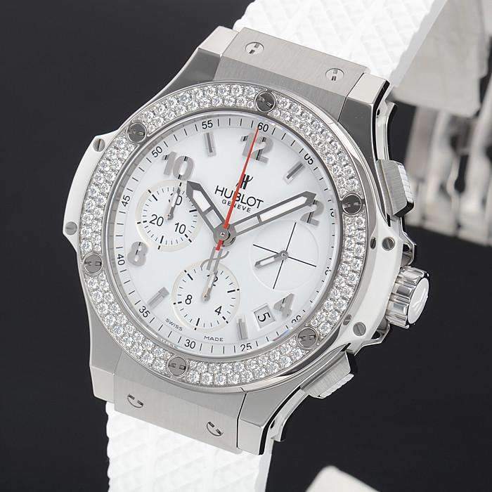 Hublot Big Bang, Steel White Diamonds Chronograph, 41 mm, Ref# 342.SE.230.RW.114 - Image 3