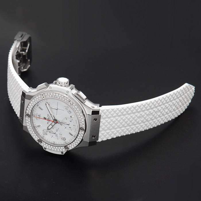 Hublot Big Bang, Steel White Diamonds Chronograph, 41 mm, Ref# 342.SE.230.RW.114 - Image 4