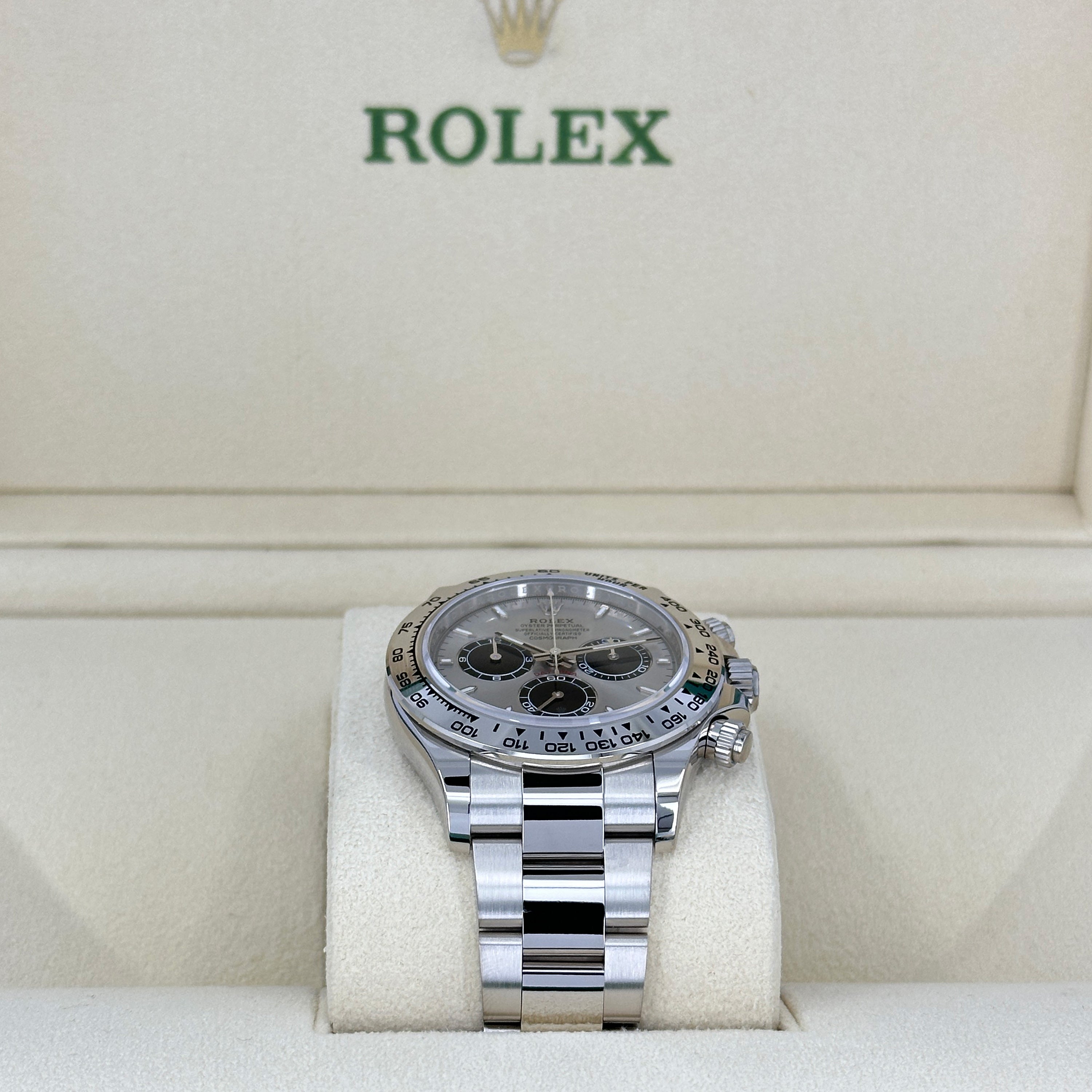 Rolex Cosmograph Daytona 40mm, 18k White Gold, Ref# 126509-0003 - Image 3