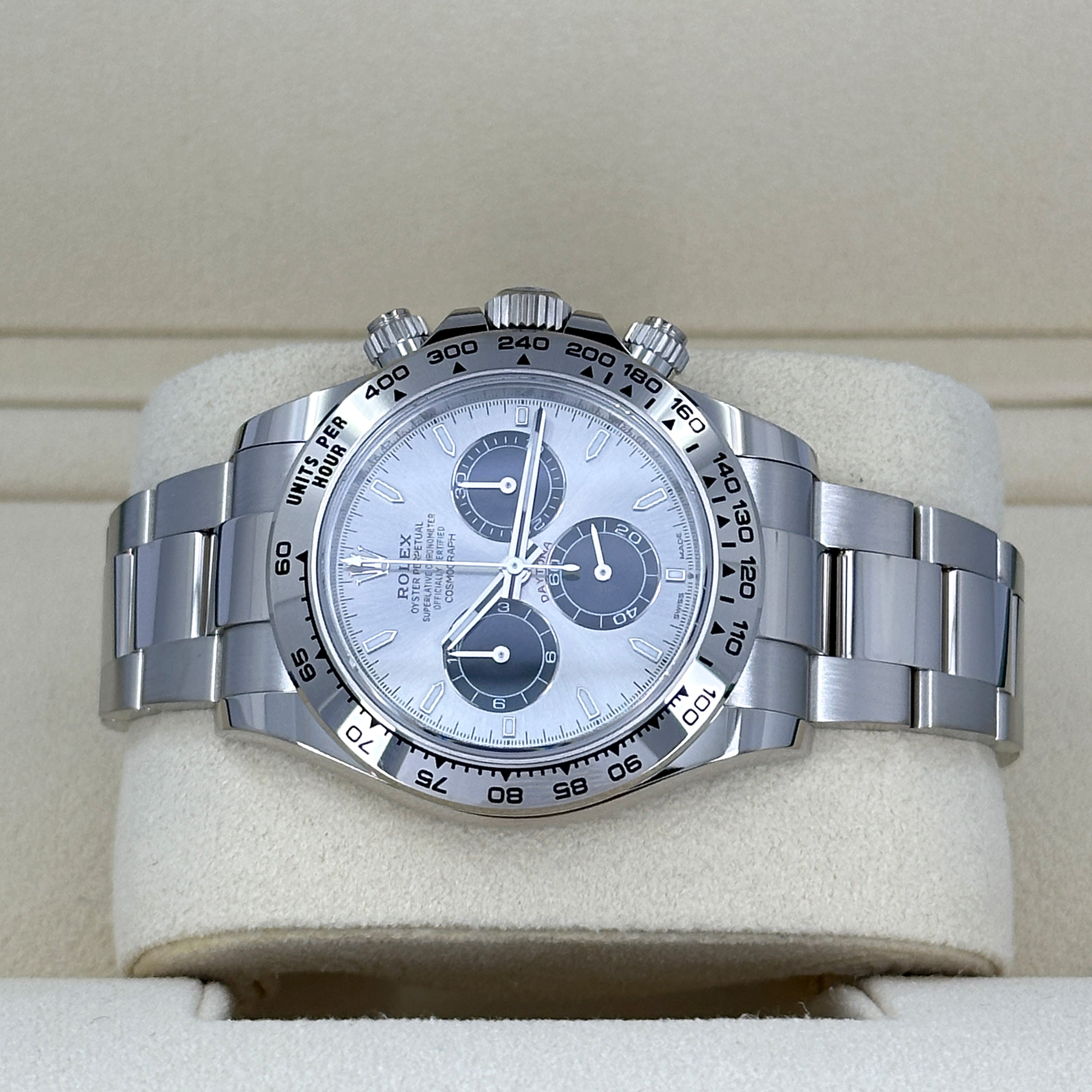 Rolex Cosmograph Daytona 40mm, 18k White Gold, Ref# 126509-0003 - Image 8