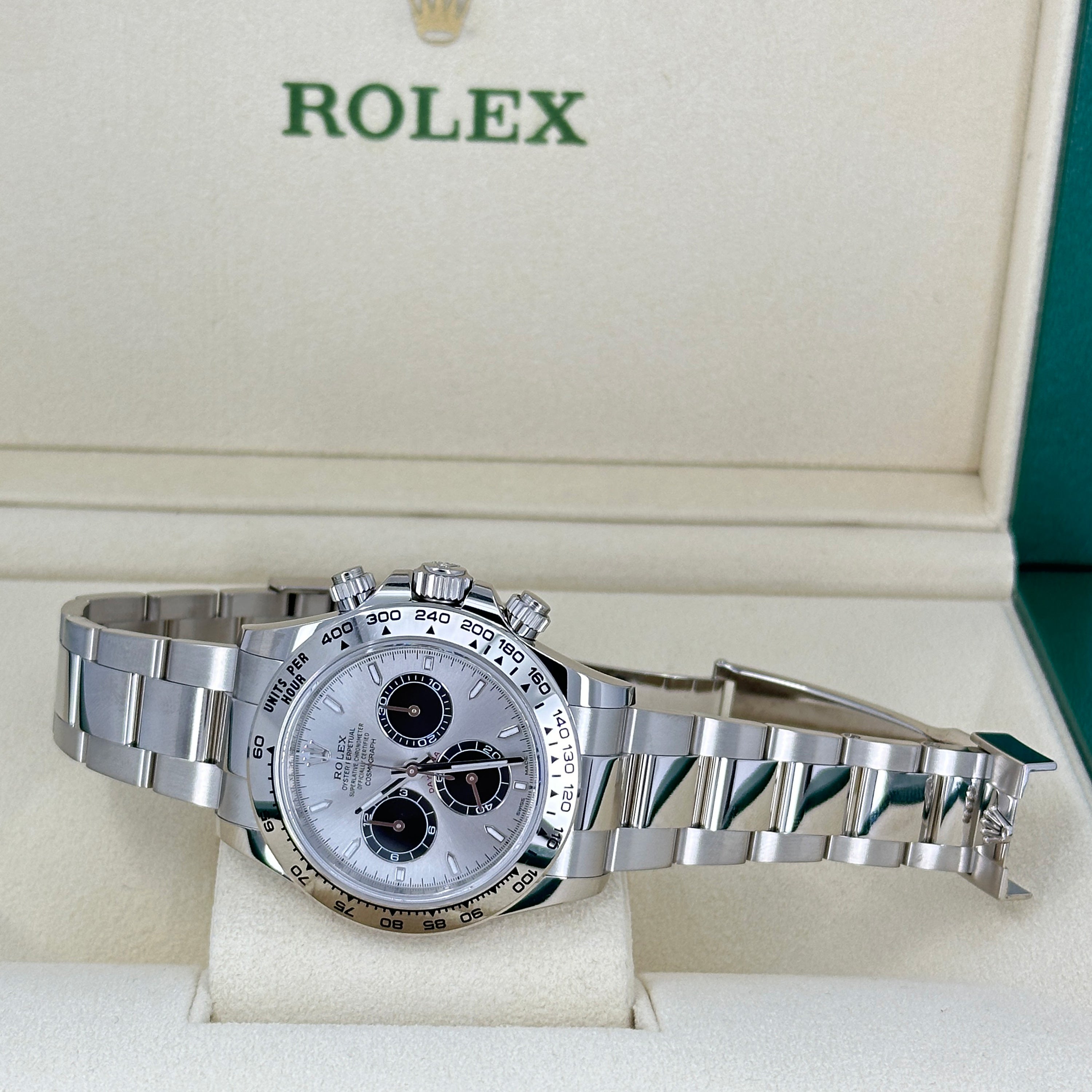 Rolex Cosmograph Daytona 40mm, 18k White Gold, Ref# 126509-0003 - Image 12
