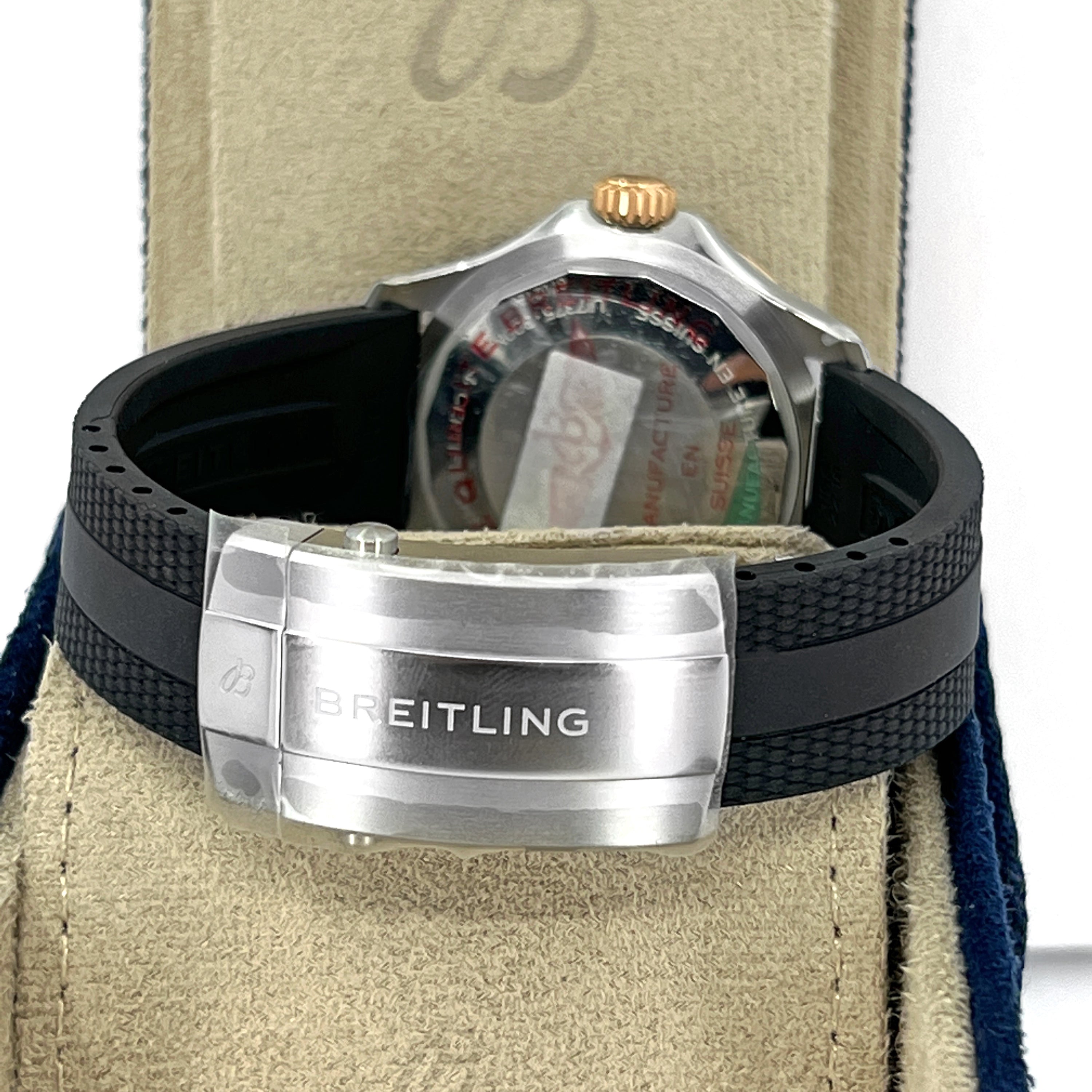 Breitling Superocean Automatic 42, Stainless Steel and 18k Red Gold, 42mm, Ref# U17375211B1S1 - Image 8