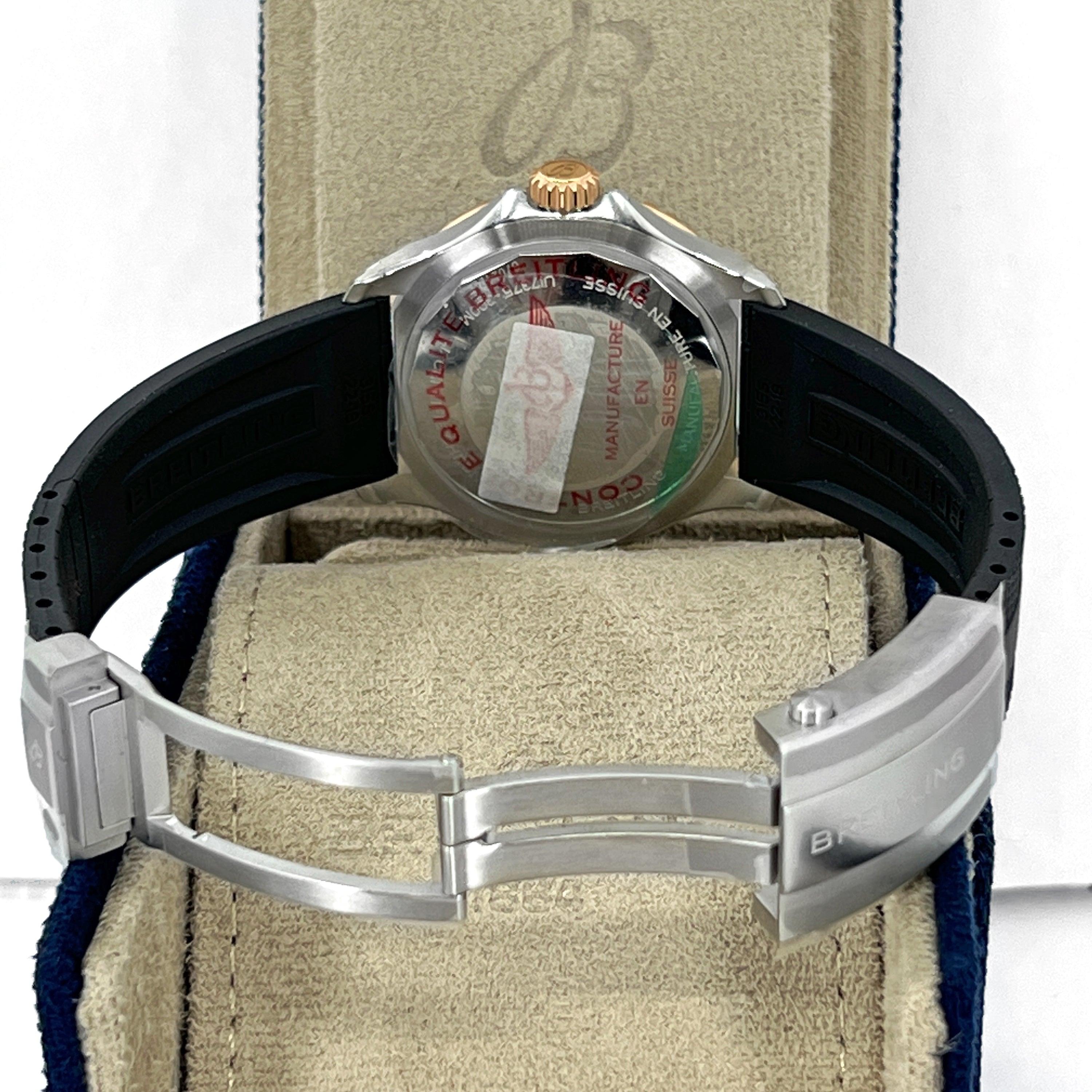 Breitling Superocean Automatic 42, Stainless Steel and 18k Red Gold, 42mm, Ref# U17375211B1S1 - Image 11