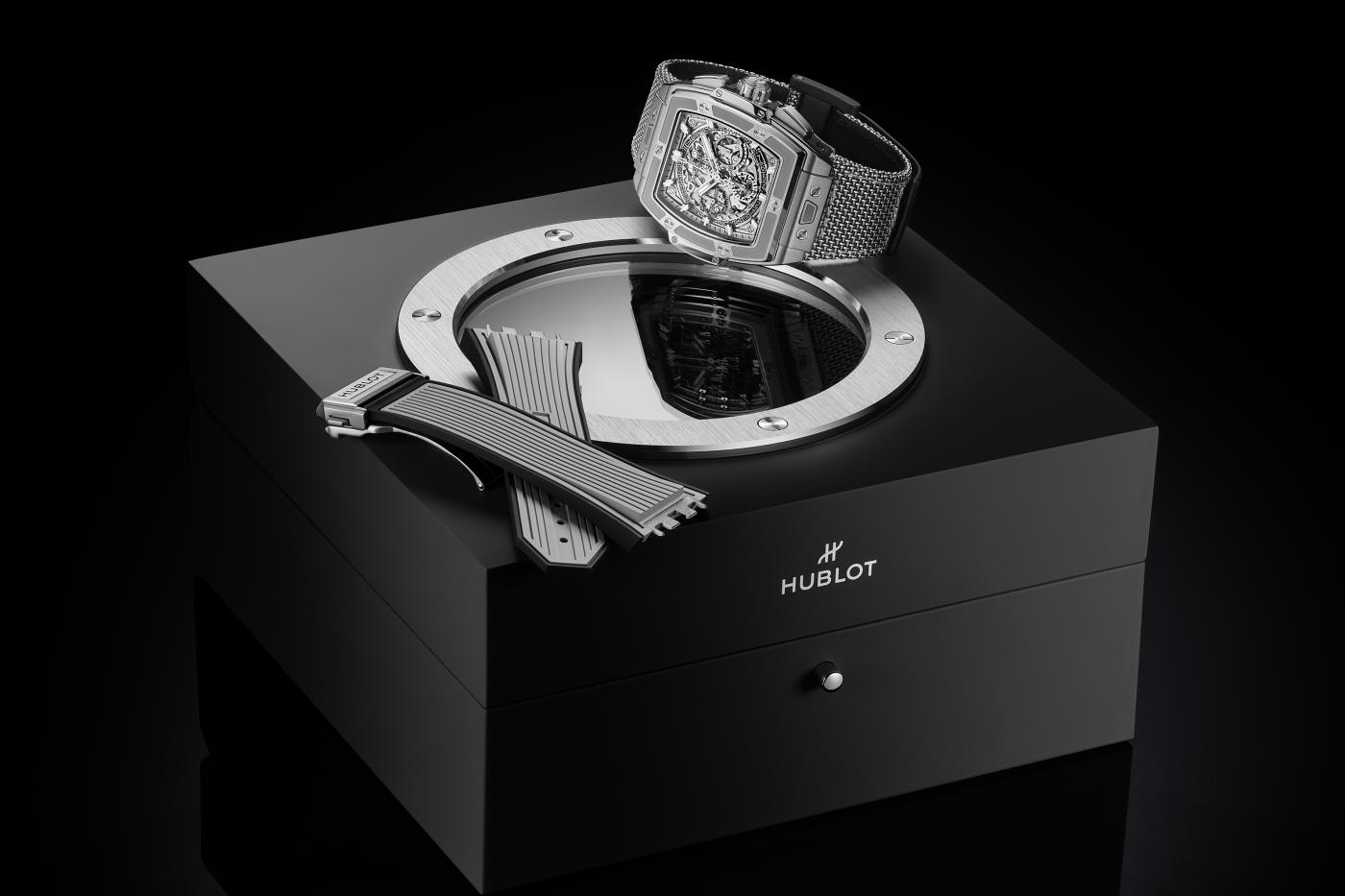 Hublot, Spirit of Big Bang Essential Gray, Titanium, 42mm, Ref# 642.NX.0110.NR.HEC23 - Image 8
