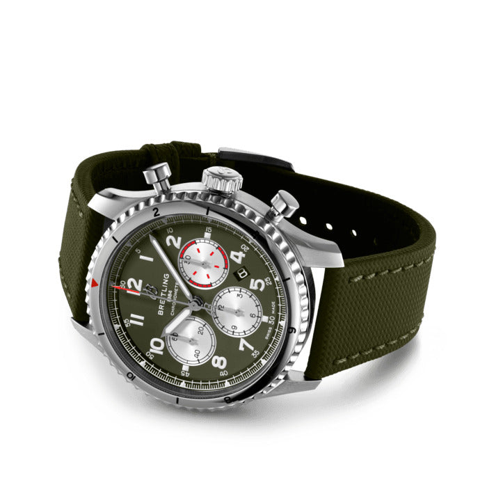 Breitling Aviator 8 B01 Chronograph 43 Curtiss Warhawk, Ref# AB01192A1L1X1 - Image 3