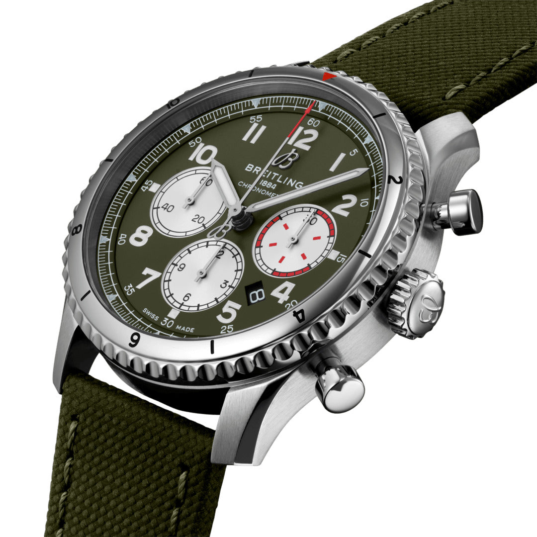 Breitling Aviator 8 B01 Chronograph 43 Curtiss Warhawk, Ref# AB01192A1L1X1 - Image 2