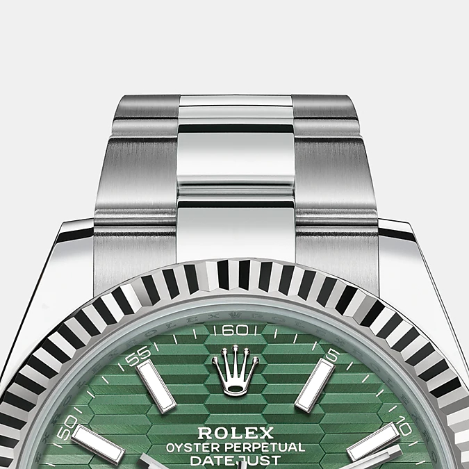 Rolex Datejust 41mm, Oystersteel and 18k White Gold, Ref# 126334-0029 - Image 6