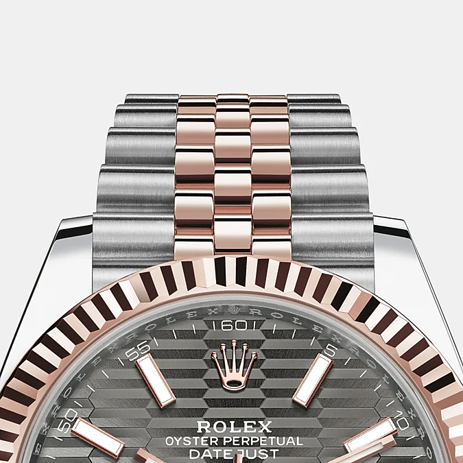 Rolex Datejust 41mm, Oystersteel and 18k Everose Gold, Ref# 126331-0020 - Image 4