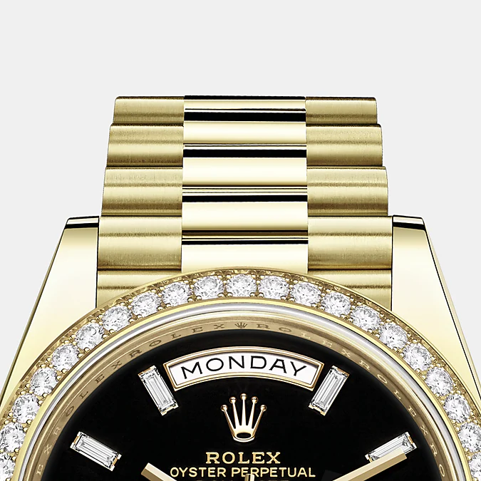Rolex Day-Date, 40mm, 18k Yellow Gold and Diamonds, Ref# 228348rbr-0039 - Image 7