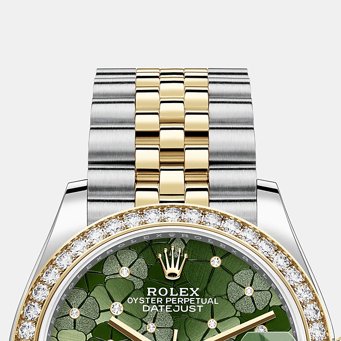 Rolex Datejust 31mm, Oystersteel and 18k Yellow Gold with Diamonds, Ref# 278383rbr-0032 - Image 7
