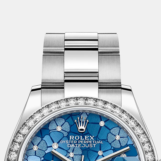 Rolex Datejust 31mm, Oystersteel and 18k White Gold with Diamonds, Ref# 278384rbr-0039 - Image 7