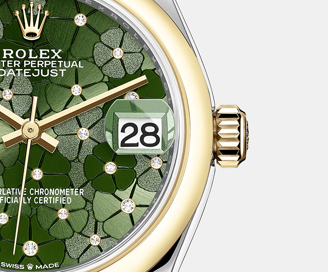 Rolex Datejust 31mm, Oystersteel and 18k Yellow Gold and Diamonds, Ref# 278243-0031 - Image 4