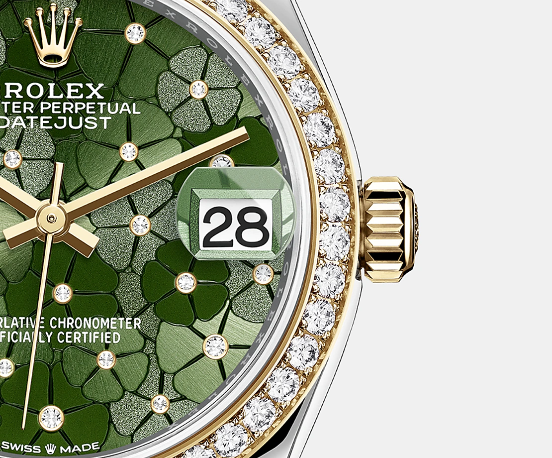 Rolex Datejust 31mm, Oystersteel and 18k Yellow Gold with Diamonds, Ref# 278383rbr-0031 - Image 5