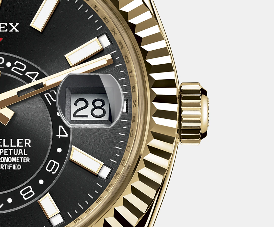 Rolex Sky-Dweller 42mm, 18k Yellow Gold, Ref# 326938-0004 - Image 4