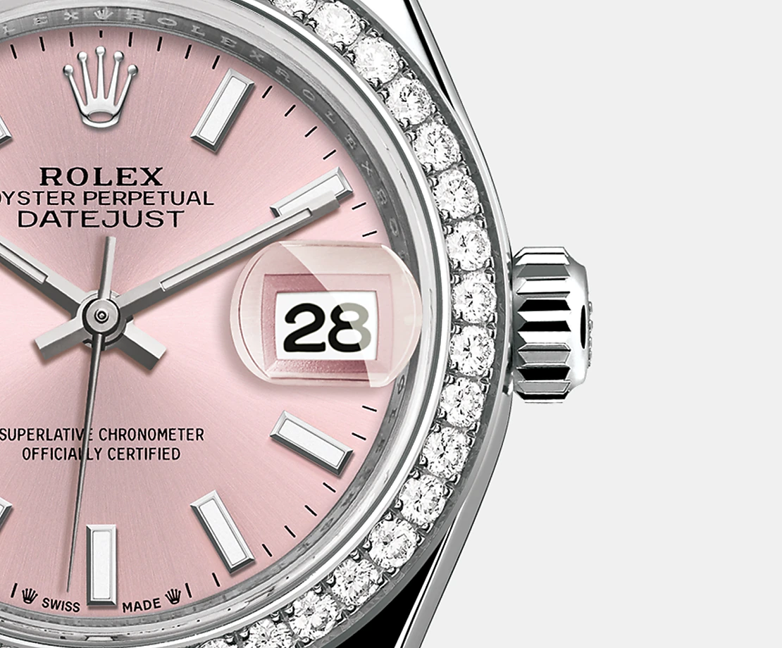 Rolex Lady-Datejust 28mm, 18k White Gold, Ref# 279139rbr-0004 - Image 4