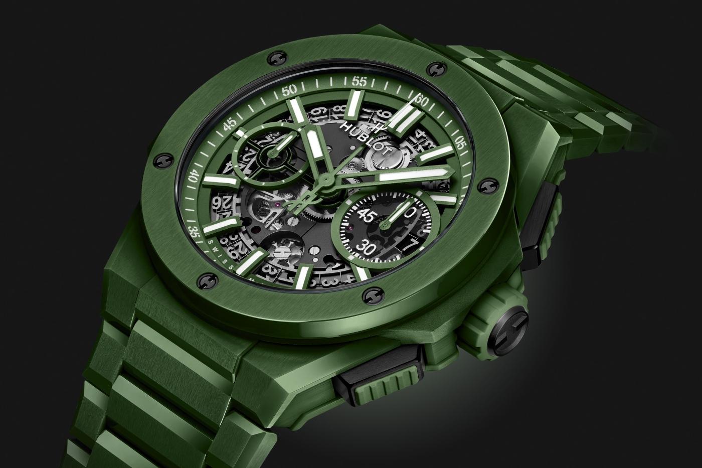 Hublot Big Bang INTEGRATED GREEN CERAMIC, 42mm, Ref# 451.GX.5220.GX, Unworn 2025 - Image 3