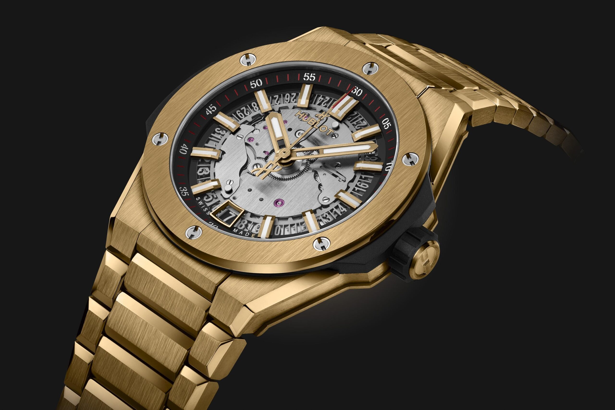Hublot Big Bang INTEGRATED TIME ONLY YELLOW GOLD Ref# 456.VX.0130.VX - Image 3