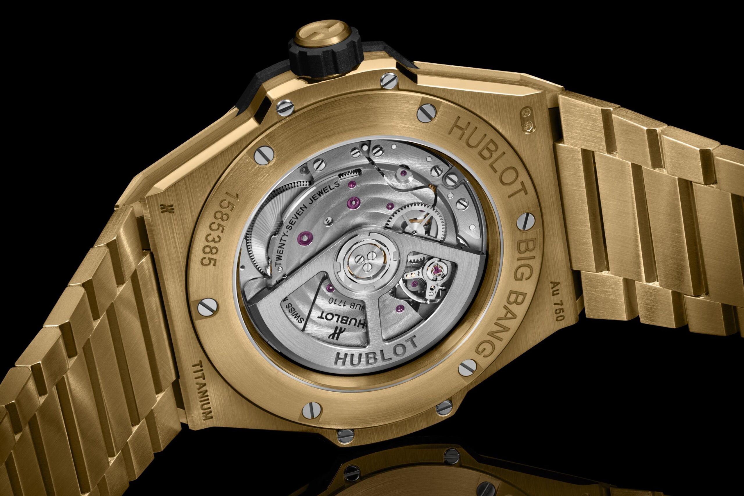 Hublot Big Bang INTEGRATED TIME ONLY YELLOW GOLD Ref# 456.VX.0130.VX - Image 4