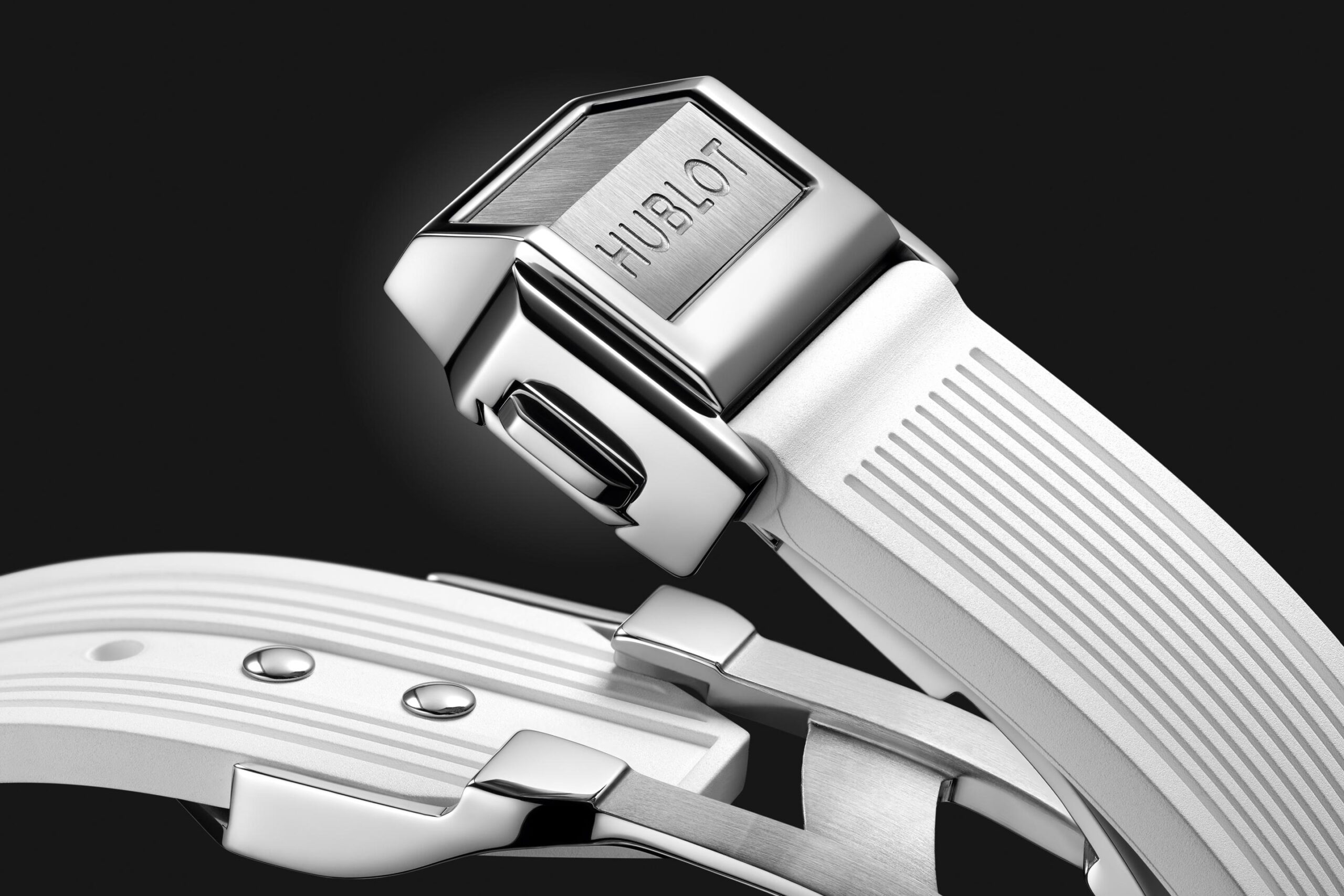 Hublot Big Bang ONE CLICK STEEL WHITE DIAMONDS Ref# 485.SE.2210.RW.1204 - Image 4