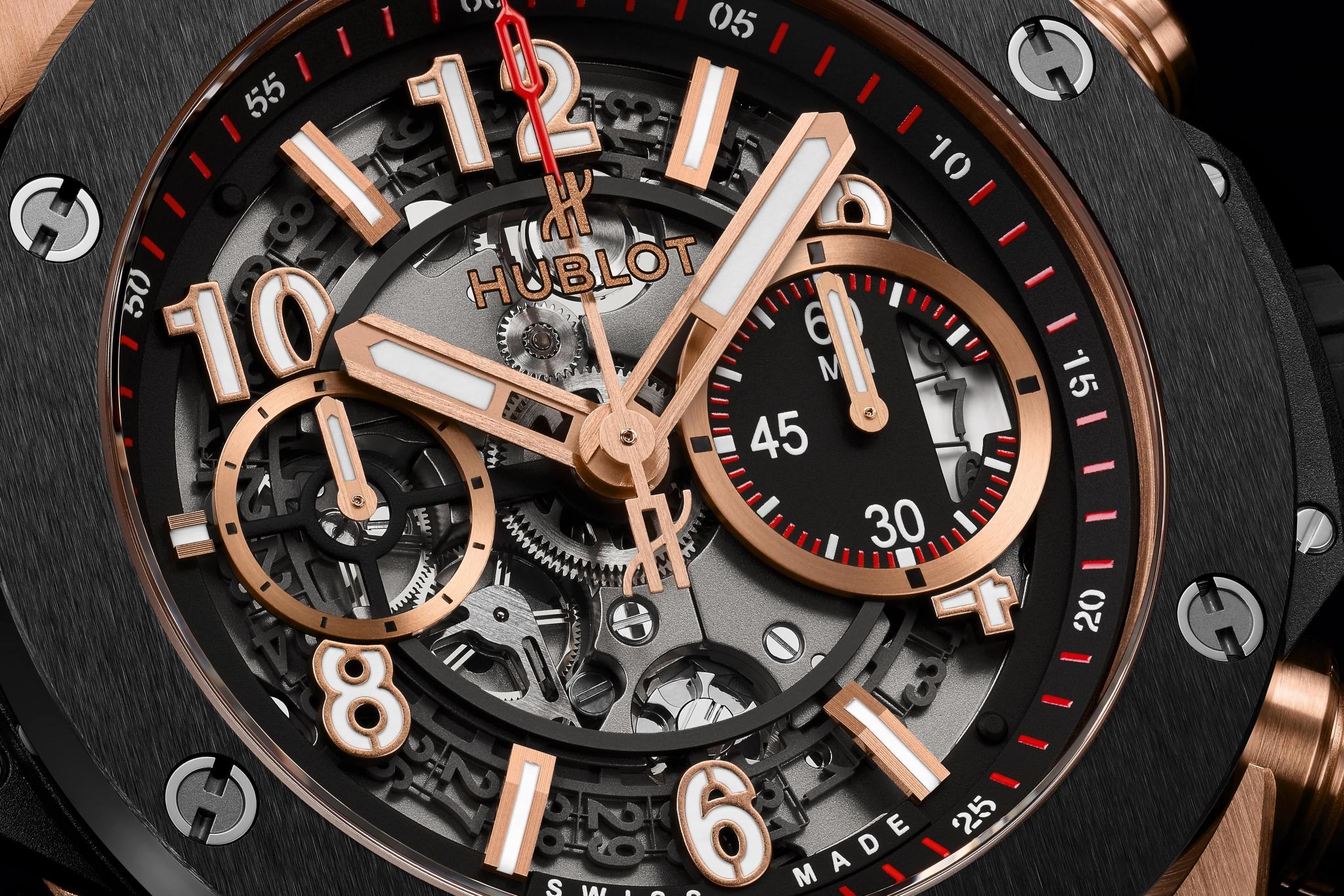 Hublot Big Bang Unico King Gold Ceramic 45mm, Ref# 411.OM.1180.RX - Image 2