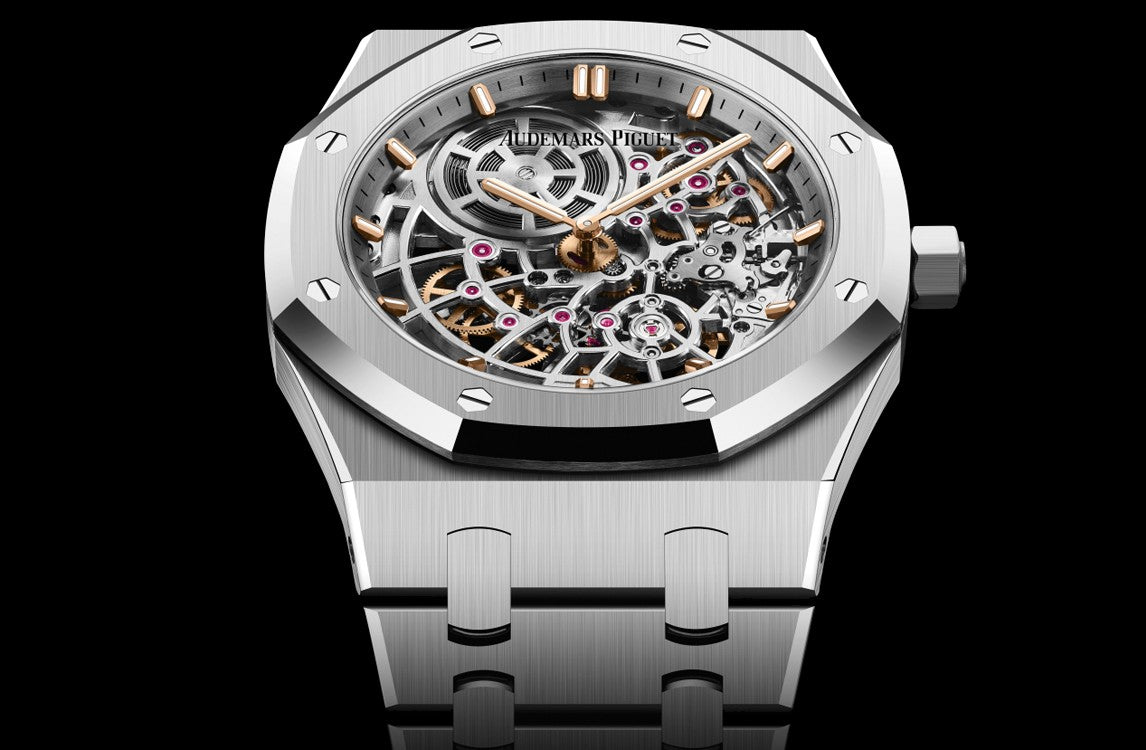 Audemars Piguet Royal Oak "JUMBO" EXTRA-THIN OPENWORKED "50TH ANNIVERSARY" Ref# 16204ST.OO.1240ST.01 - Image 6