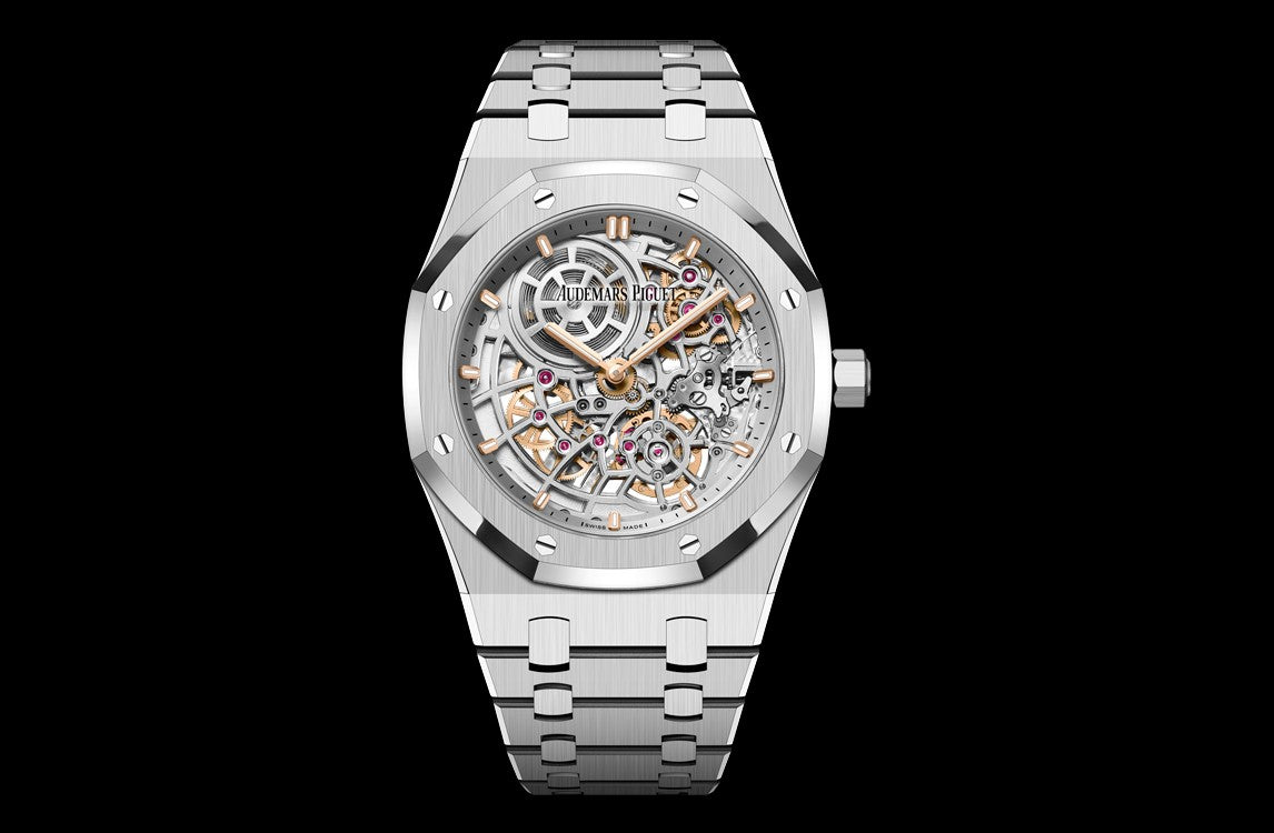 Audemars Piguet Royal Oak "JUMBO" EXTRA-THIN OPENWORKED "50TH ANNIVERSARY" Ref# 16204ST.OO.1240ST.01 - Image 5