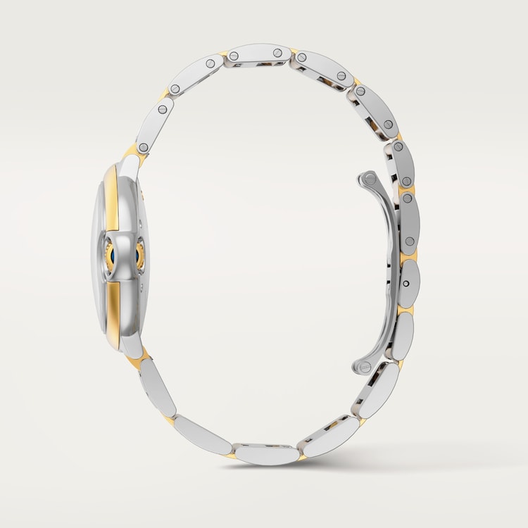 Unworn Cartier Ballon Bleu, Stainless Steel and 18k Yellow Gold, 42mm, Ref# W2BB0039, box and papers - Image 4