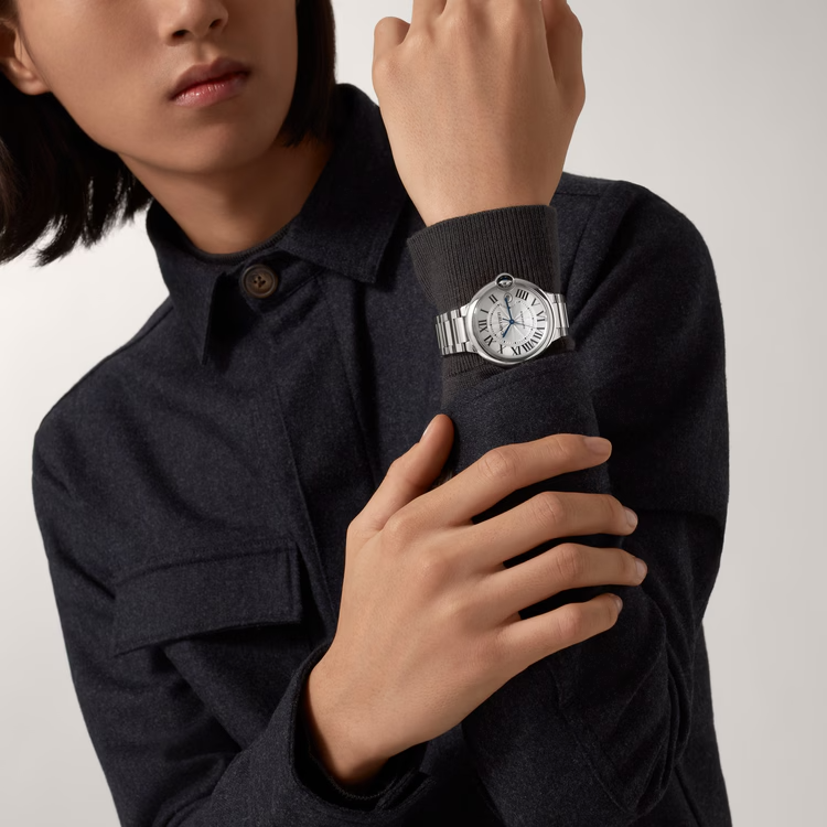 Unworn Cartier Ballon Bleu de Cartier, Stainless Steel, 40mm, Ref# WSBB0040, box and papers - Image 4