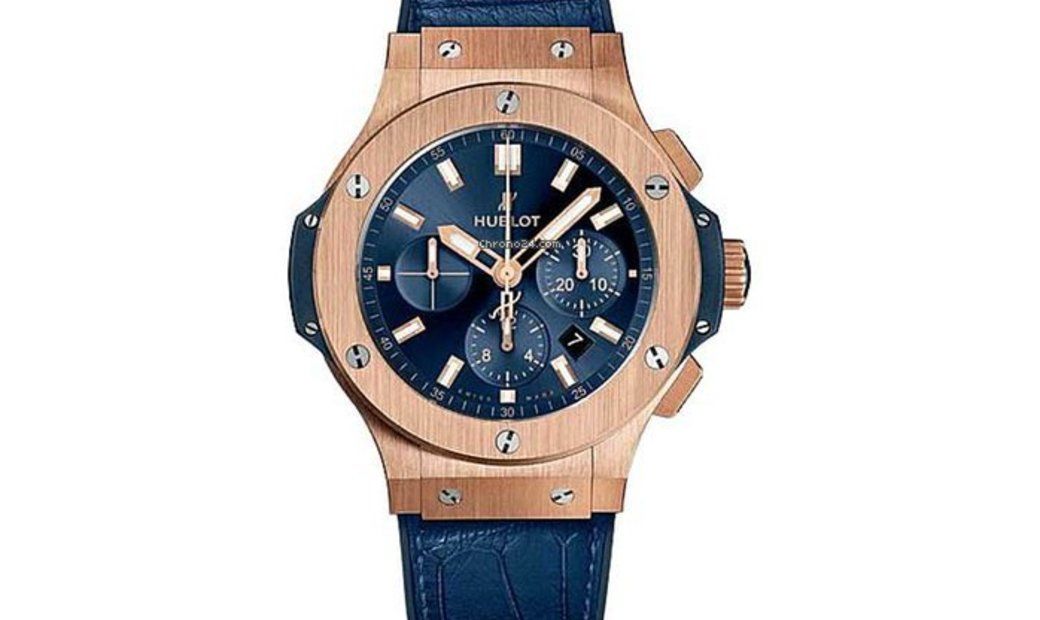 Hublot Big Bang Gold Blue 44mm, 18kt Rose Gold, Ref# 301.PX.7180.LR, Unworn 2025 - Image 2