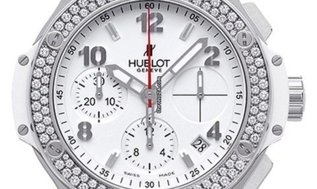 Hublot Big Bang, Steel White Diamonds Chronograph, 41 mm, Ref# 342.SE.230.RW.114 - Image 2
