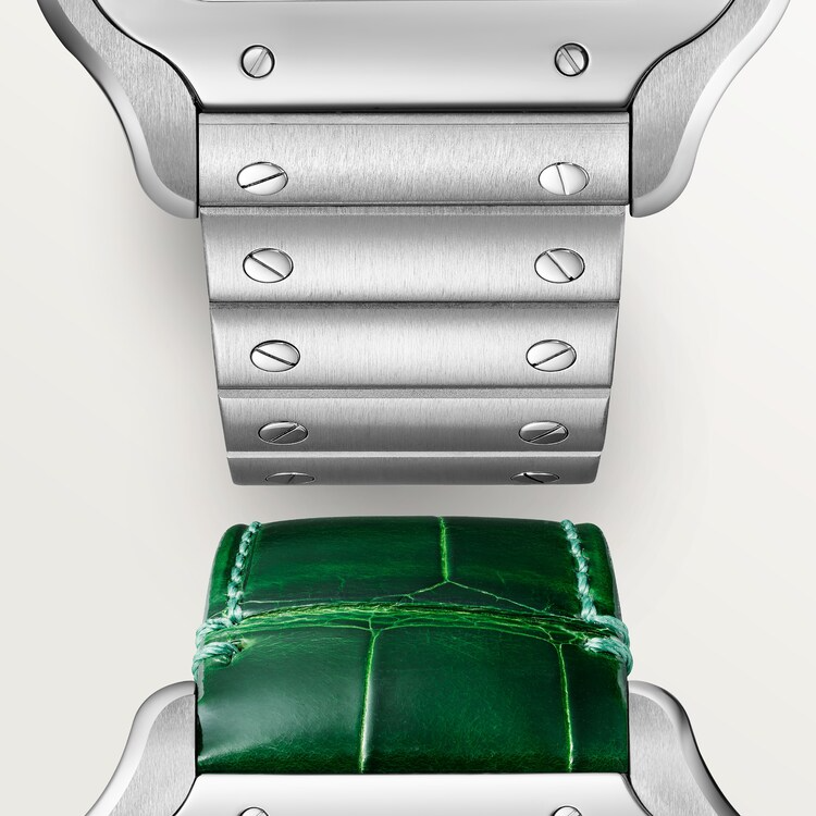 Unworn Cartier Santos de Cartier, Stainless Steel, 39.8mm, Ref# WSSA0062, box and papers - Image 6