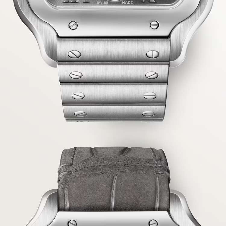 Unworn Cartier Santos de Cartier Dual Time, Stainless Steel, 40.2mm, Ref# WSSA0076, box and papers - Image 6