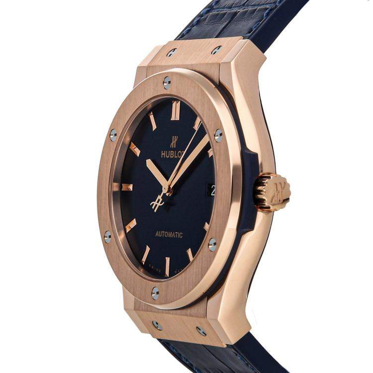 Hublot Classic Fusion King Gold Blue 45mm, Ref# 511.OX.7180.LR - Image 5