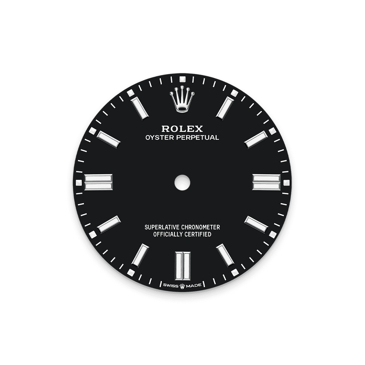 Unworn 2025, Rolex Oyster Perpetual, Oystersteel 41mm, Black dial, Domed Oyster, Ref# 134300-0008, box and papers - Image 2