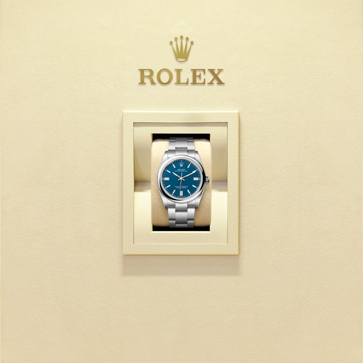 Unworn 2025, Rolex Oyster Perpetual, Oystersteel 36mm, Blue dial, Domed Oyster, Ref# 126000-0015, box and papers - Image 4